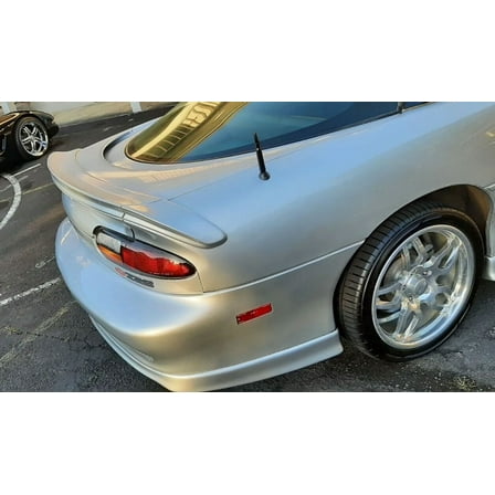 Bullet Style 0.5 Cal Short Black Antenna Mast Power for CHEVROLET CAMARO 82-02