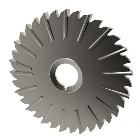 

Made in USA 5 Diam x 1/4 Thick Staggered Tooth Side Chip Saw 1 Arbor Hole Diam HSS Uncoated 36 Teeth with Keyway