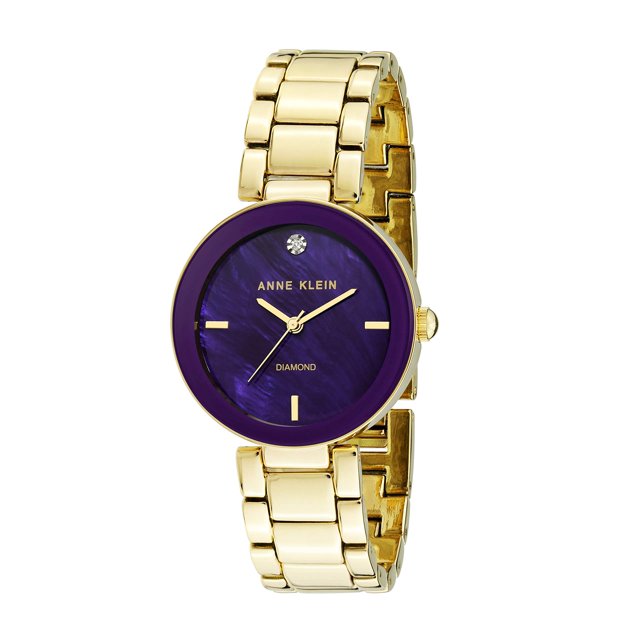 Anne Klein Reloj De Vestir De Cuarzo Japonés Para Mujer Con Correa De Metal Dorado 16 (Modelo: Ak/1362Prgb)
