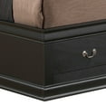thumbnail image 3 of Glory Furniture Louis Phillipe King Storage Bed in Black, 3 of 9