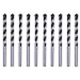 thumbnail image 3 of Ensemble de Perceuse à Maçon 7/16 Po Pointe en Carbure Noir/blanc Perceuse Béton Roche-10 Pcs, 3 of 4