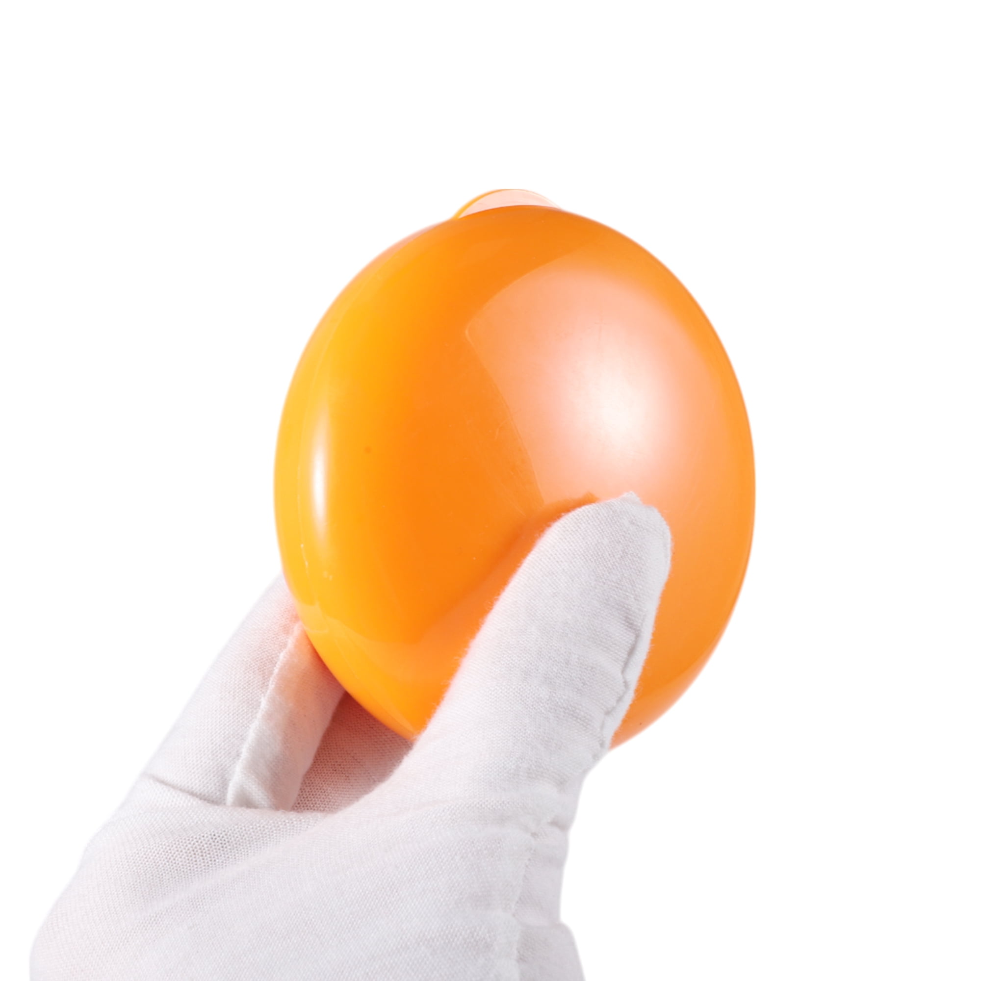 Unique Bargains Lightweight 7 Grids Circular Single Layer Pill Case Orange