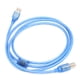 thumbnail image 2 of Cable de Datos USB Sincero Azul Transparente 1.5 Metros, 2 of 10