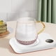 thumbnail image 4 of Almohadilla térmica para tazas | Platillo con termostato inteligente alimentado por USB para café y té | 3 configuraciones de temperatura, apagado automático de 8 horas, apto para todo tipo de tazas, 4 of 6
