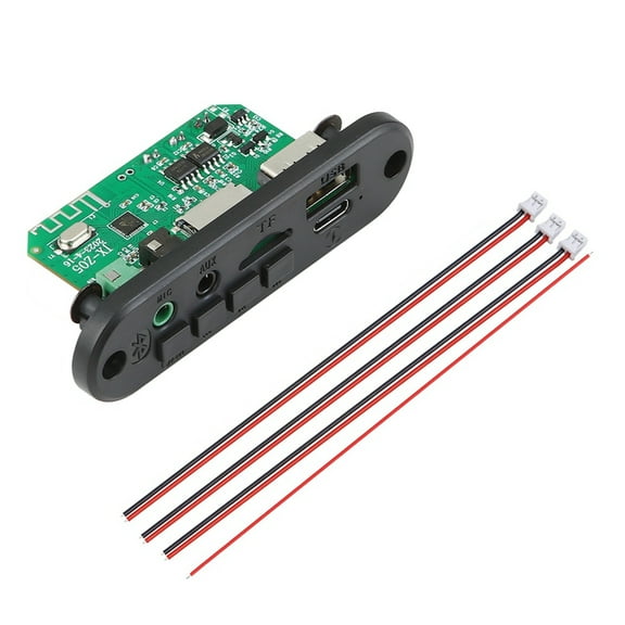 6W DIY MP3 Decoder Board 5V 2x3W Amplifier Bluetooth 5.0 MP3 Player Car FM Radio Module TF AUX WMA WAV FLAC APE