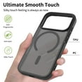 thumbnail image 3 of Magnetic for iPhone 17 Pro Case, [Compatible with MagSafe][Not Yellowing][Military-Grade Protection] Crystal Clear Shockproof Protective case for iPhone 17 Pro, 3 of 7