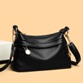 thumbnail image 2 of Bolso de mano de mujer de gran capacidad y alta calidad, bolsos tipo mensajero de color sólido, bolso cruzado de cuero de lujo para mujer, bolso de mano para mujer, 2 of 5