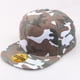 thumbnail image 2 of Gorra de béisbol lisa de algodón con estampado de camuflaje, talla adulta, 2 of 5