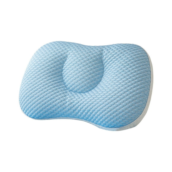 Rbaofujie Couch Pillows Neck Pillow Knit Cotton Water Cushiony Suitable for Families and Hotels Etc. Small Pillows for Sleeping