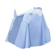 thumbnail image 4 of Chaqueta impermeable para motocicleta, para ciclismo, para hombres, mujeres y adultos, con capucha, poncho de lluvia Azul 5XL, 4 of 9
