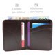thumbnail image 4 of Cartera Hombre Piel Genuina Pull Up Ligero Curvas chocolate, 4 of 11