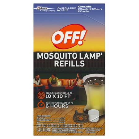 OFF! Mosquito Lamp Refills, 0.058 oz, 2 ct