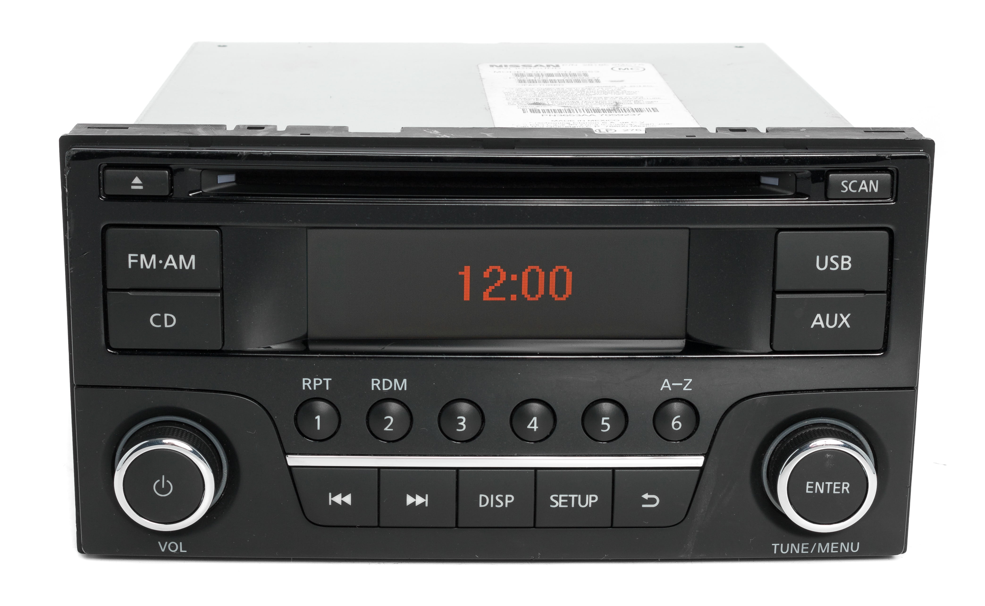 20152016 Nissan Sentra Versa AM FM Radio Single Disc CD
