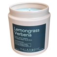 thumbnail image 2 of Halarosis Aromatic Lemongrass Verbena Candle - Soy Wax Long-Lasting Fragrance – Size: 8.5 oz, 2 of 3
