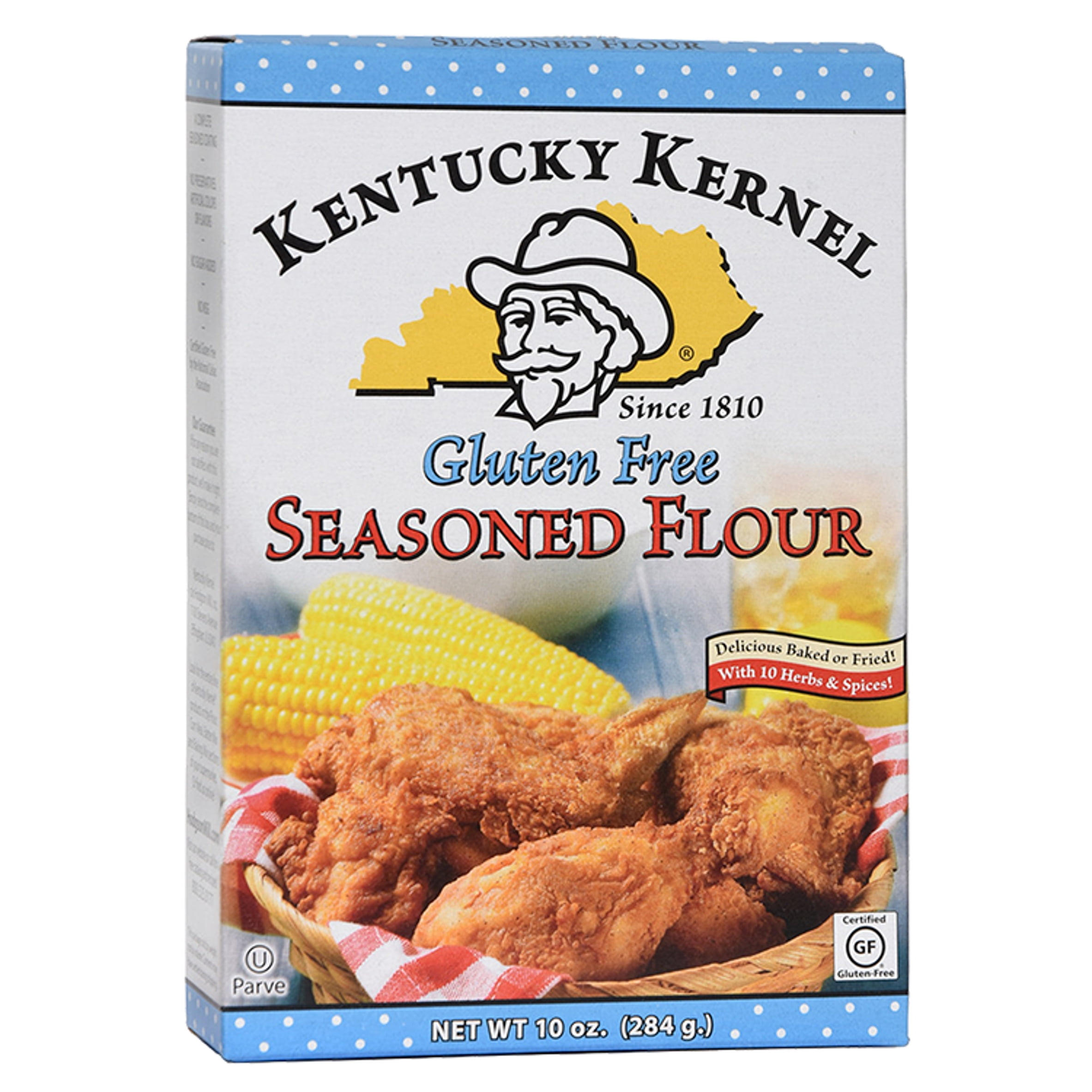 Kentucky Kernel Gluten Free Seasoned Flour, 10 oz