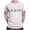 White, variant on British Style Letter Print Round Neck Short Sleeve Casual T-Shirt for Men and Women Oversized T-shirts Short Sleeve Crewneck Casual Tops