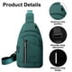 thumbnail image 3 of Bolso de pecho de nailon impermeable para hombre, 3 of 5