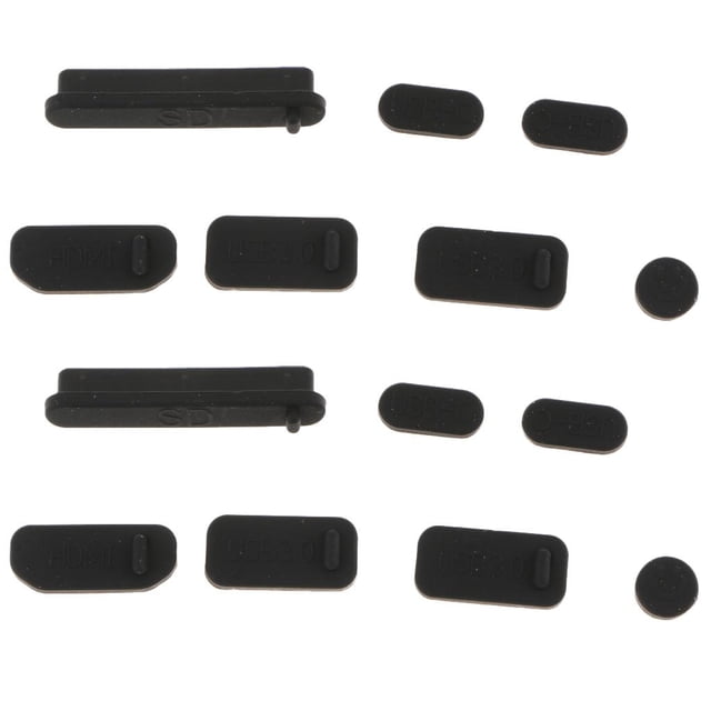 Set de 14Pcs Tapones de polvo Yotijar Cubiertas de silicona para Computadoras portátiles