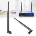 thumbnail image 4 of Fyydes Band Antenna,2PCs Router Antenna Durable WIFI System 6DB High Gain 2.4/5.8G Dual Band SMA Inner Hole, 4 of 11