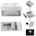 thumbnail image 3 of ATTOE Keyhole Light Lamp Battery Operated PIR Infrared IR Wireless Auto Sensor Motion Detector Door Keyhole with 4 LED Bulbs Light Lamp Tap Lights LED Night Light for Key Hole/Door Lock, 3 of 5