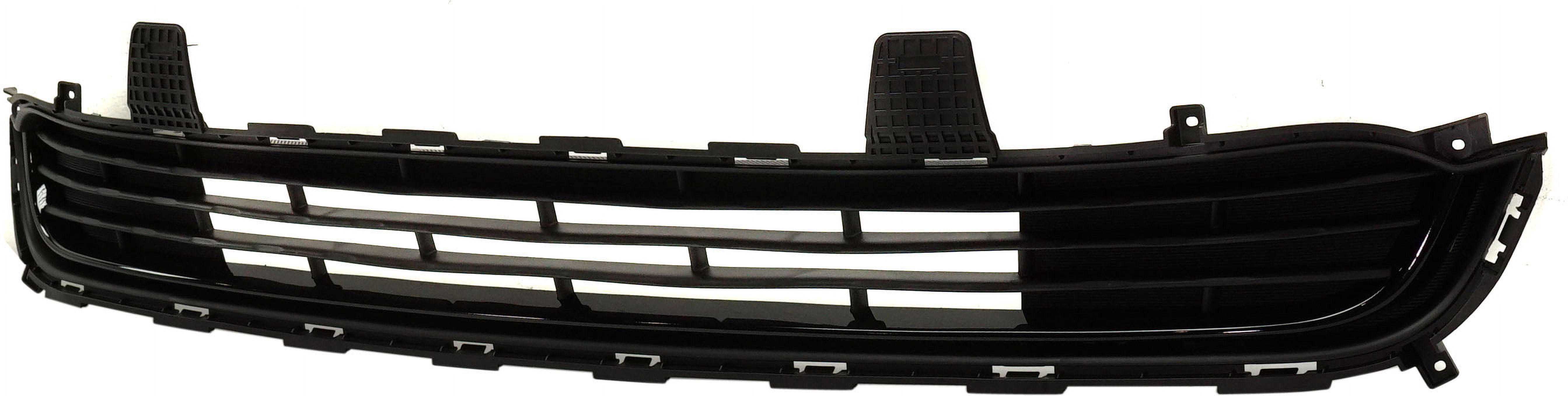 Bumper Grille Compatible With 2016-2018 Kia Optima Front Textured Dark Gray