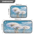 thumbnail image 4 of Kitchen Floor Mat 2 Sets Carpet Floor Mat Kitchen Mat Bathroom Mat Living Room Mat Bedroom Mat Absorbent Delicate Fabric No Ball Dandelion Seeds Flying, 4 of 7