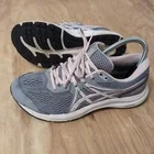 Asics Gel Contend 7 Women's Running Shoes Sneaker Gray Pink Size 8.5 1012A911