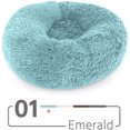 thumbnail image 2 of Cama para perros, Cama para mascotas, Cama para gatos, Sofá para perros, Sofá para gatos, Almohada esponjosa, Suave y lavable para gatos y perros Cian 50cm WD.WDQZL Hogar, 2 of 5