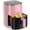 Pink-6qt, variant on ROSVOVO Air Fryer 6-Quart with Viewing Window 12-in-1 Functions Digital Cooker for Crispy Fries Roasted Chicken Wings, 400°F Max Temperature, Pink