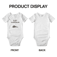 thumbnail image 3 of Cute Baby Bodysuit Lil' Pangolin Animal Funny Boy & Gril Jumpsuits (White, 3-6 Months), 3 of 5