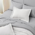 thumbnail image 6 of U by Bedsure White Queen Comforter Set - 7 Pieces Reversible White Bed Set , Bedding Set White with Comforters, Sheets, Pillowcases & Shams, White, Queen, 6 of 7