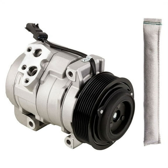 AC Compressor & A/C Drier For Dodge Ram Cummins 6.7L Diesel 2012 2013 2014 2015 - BuyAutoParts