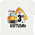 thumbnail image 4 of Inktastic Construction Truck It's My 3rd Birthday Boys or Girls Toddler T-Shirt, 4 of 5