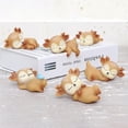 thumbnail image 2 of 3pcs Deer Figurines Lovely Fawn Ornament, exterior exterior exterior Detallado, 2 of 9
