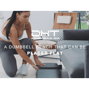 DHT Dynamic Health Tech B2 مقعد وزن 21 زاوية قابل للتعديل، سعة 350 رطلاً