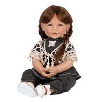 Adora Organic Foodie Baby Doll - 20" Premium Realistic Toddler Doll With Removable Outfit & Baby Powder Scent
