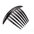 thumbnail image 4 of Peine de pelo lateral de plástico con peines de torsión francesa para mujer con siete dientes, juego de 6 (3 colores cada 2 unidades), 4 of 5