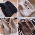 thumbnail image 4 of Unisex Baby Girls Boys Faux Fur Sleeveless Vest Coat Lightweight V-Neck Short for Toddler Outfit 1-6Y, 4 of 5