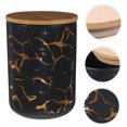 thumbnail image 3 of EeaseCA Tea Storage Jar Ceramic Candy Tea Container Sealed Simple Shaped Tea Holder with Lid, 3 of 7