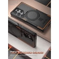 thumbnail image 3 of Poetic Neon Case for Galaxy S24 Ultra 6.8", [Magnetic Ring Stand] Dual Layer Rugged Slim Shockproof Protective Cover, Black, 3 of 6