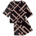 thumbnail image 2 of MINTREUS Womens Pajamas Sets 2 Piece knit Lounge Set Sleepwear With Pockets Loose fit M-3XL, 2 of 8