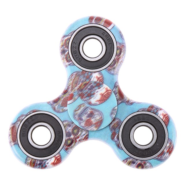 Juguete EDC definitivo para aliviar el estrés, concentración y diversión, elegante spinner con punta de dedo y bolas de acero