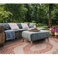 thumbnail image 5 of SAFAVIEH Courtyard Avi Traditional Indoor/Outdoor Area Rug, 4' x 5'7", Light Beige/Terracotta, 5 of 17