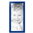 thumbnail image 2 of ArtToFrames 11" x 24" Blue Picture Frame, 11x24 inch Blue Wood Poster Frame (WOM-4118),  Pack, 2 of 7