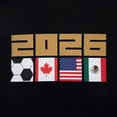 thumbnail image 5 of MOUSYA Soccer Cup 2026 Shirt Women Football Match Season Jersey Game Day T-Shirt Funny Soccer USA Canada Mexico Flag Graphic Short Sleeve Shirt, 5 of 10
