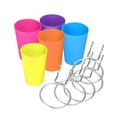 thumbnail image 4 of Tazas de Tablero Perforado Colamx 5 Piezas con Anillos Duraderas Multicolor, 4 of 8