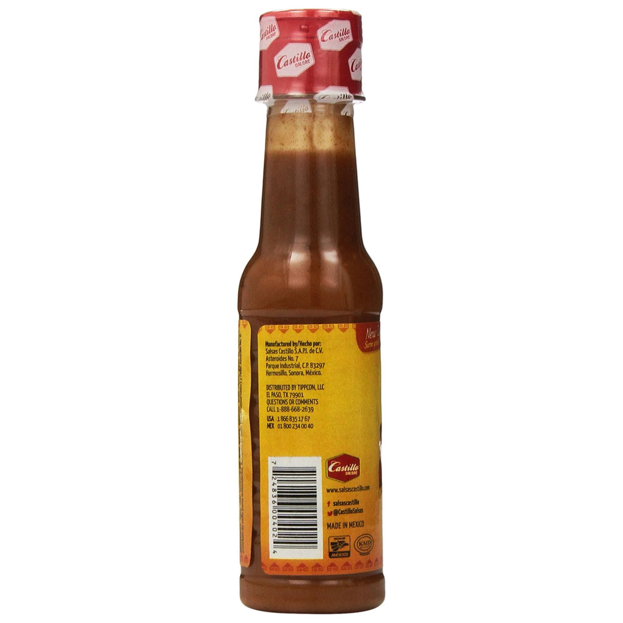 Castillo Habanero Hot Sauce Red, 5 oz (Pack of 4)