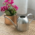 thumbnail image 5 of Petit Arrosoir pour Plantes d'Intérieur Arrosoir Pot en Acier Inoxydable Solide Long Bec Petit Arrosoir Intérieur 500 ml Arrosoir pour Plantes Suspendues Arrosoir Plantes d'Intérieur, 5 of 5
