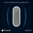 thumbnail image 6 of Motorola MNQ1525, WiFi7 BE3600 Router with Easy Mesh, White, single pack, 6 of 8