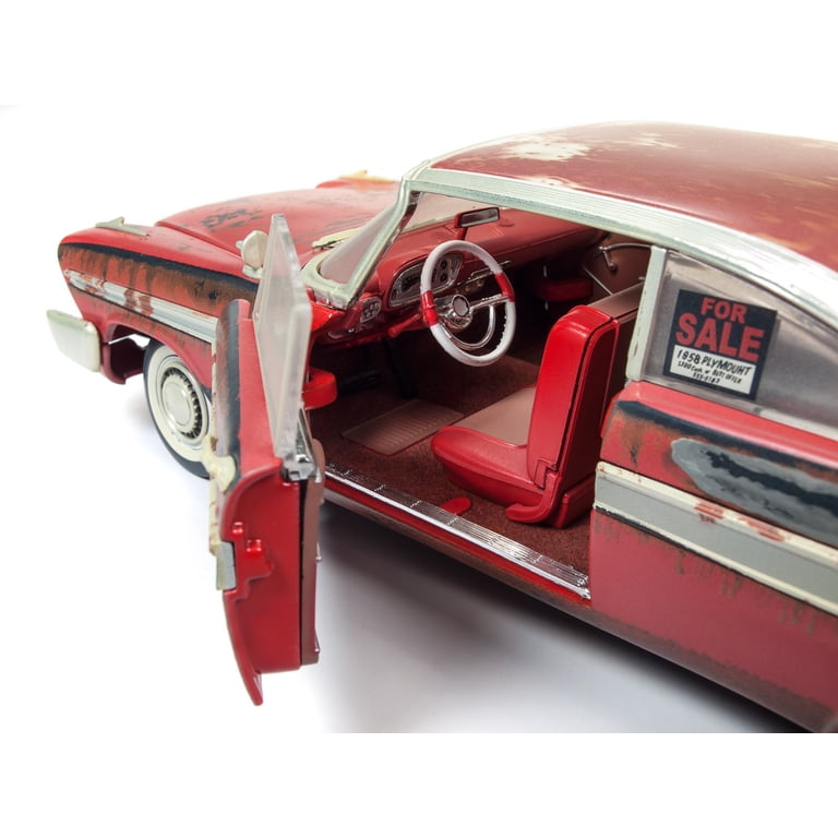 Autoworld 1958 Plymouth Fury Christine Dirty Rusted 1:18 Diecast